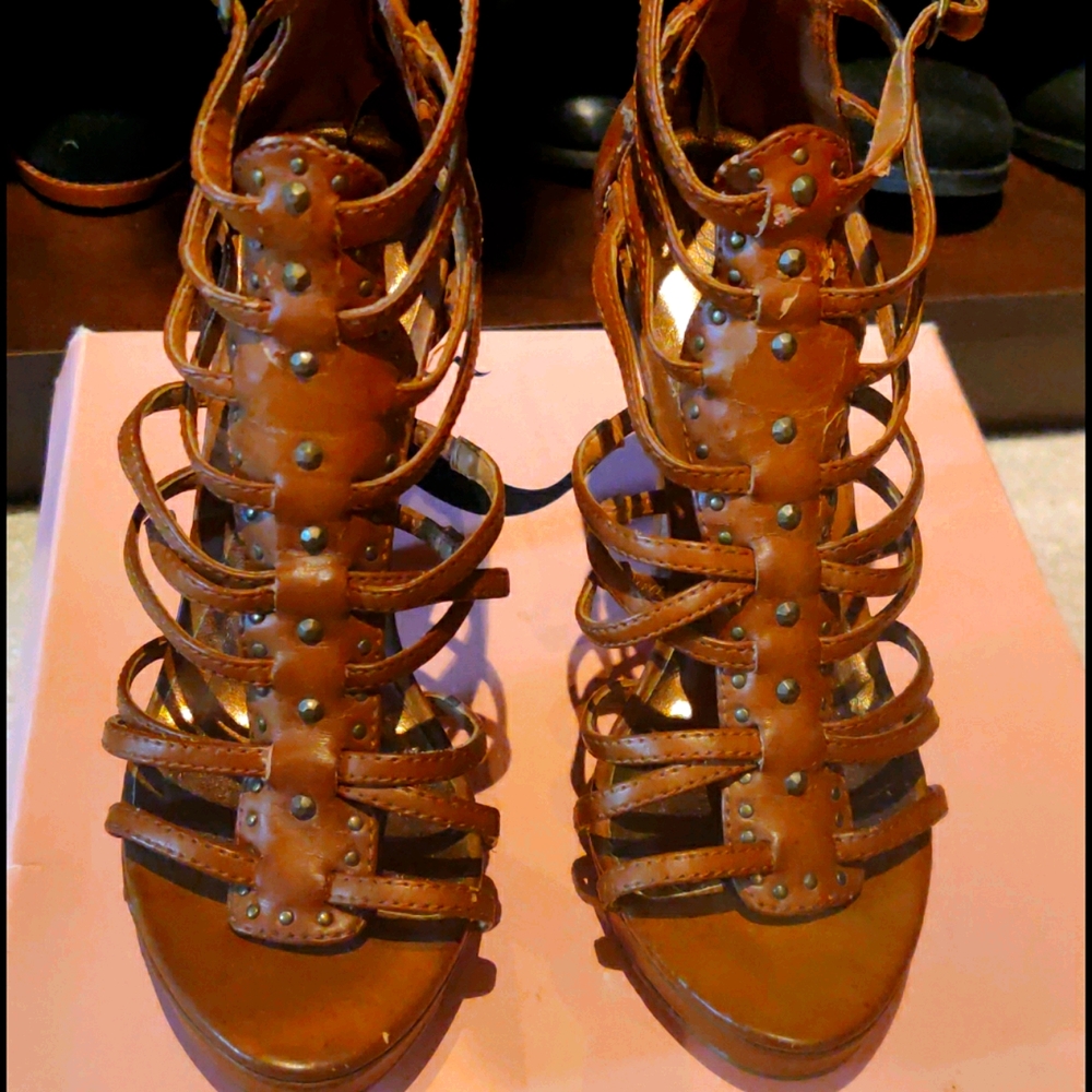 Caged heels